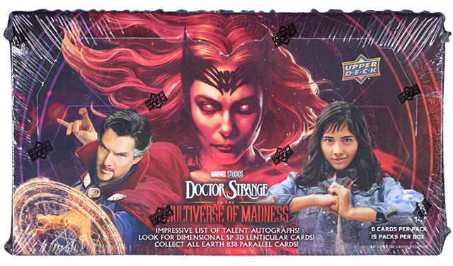 2023 Upper Deck Marvel Studios Doctor Strange Multiverse Madness