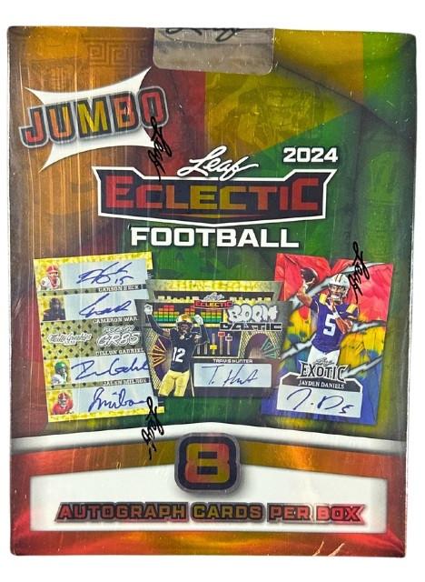 2024 Leaf Eclectic Football Jumbo Box | Midwest Cards