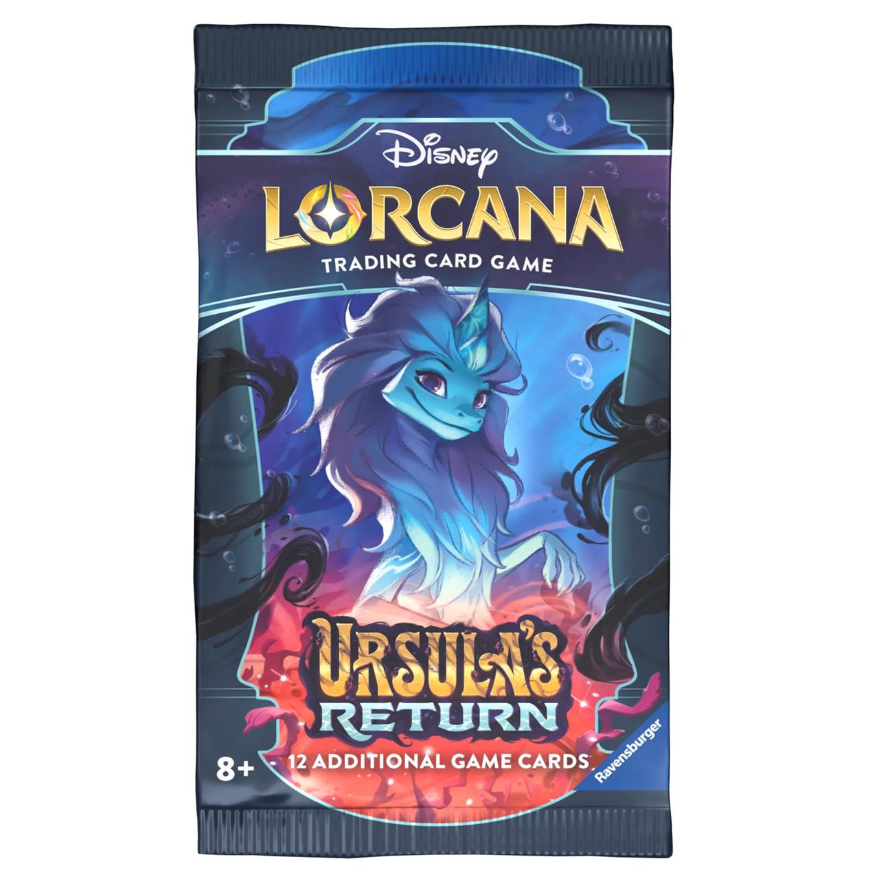 Disney Lorcana: Ursula's Return Booster Pack | Midwest Cards