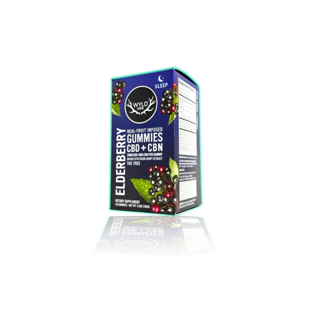 WYLD CBD:CBG Gummies 40-count 800mg