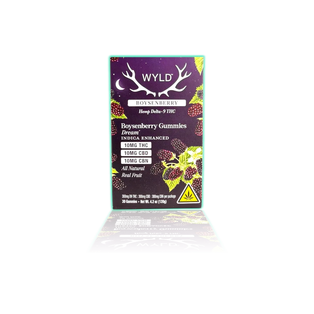 WYLD THC:CBD Boysenberry 30-count