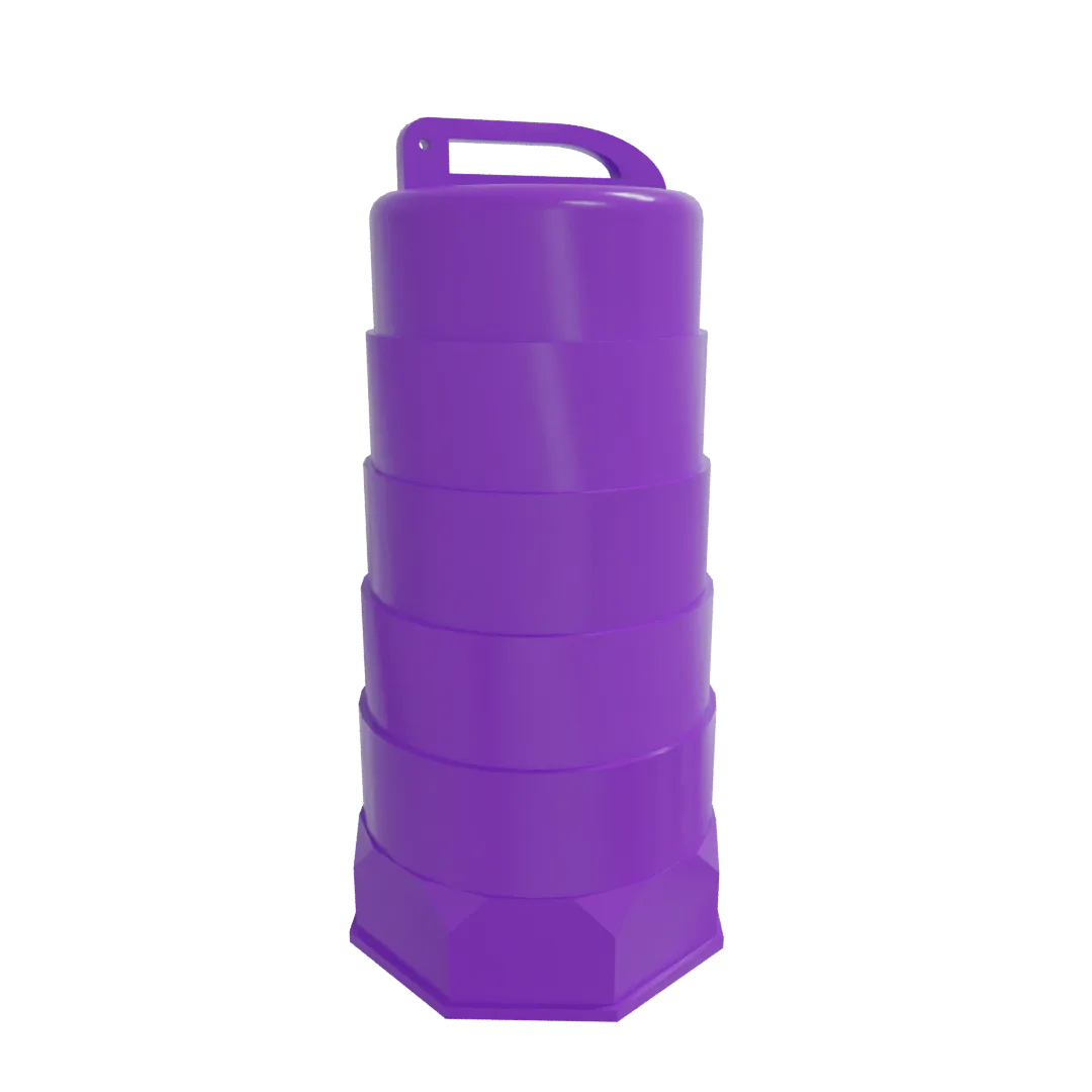 Trafitambo Shark color morado sin reflejante