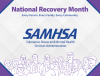 September is National Recovery Month