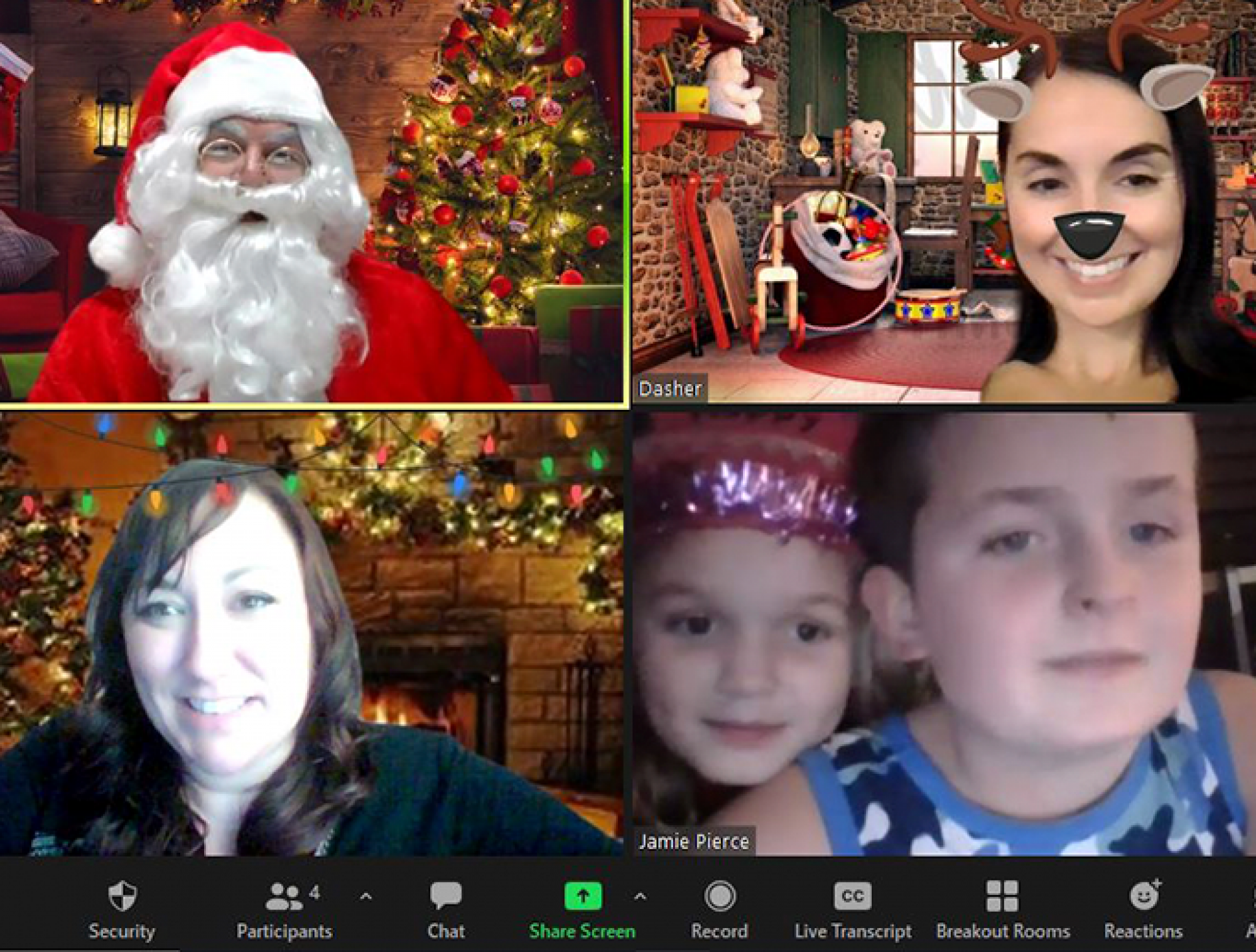Sensory-Friendly Santa Claus Came to a Virtual Town