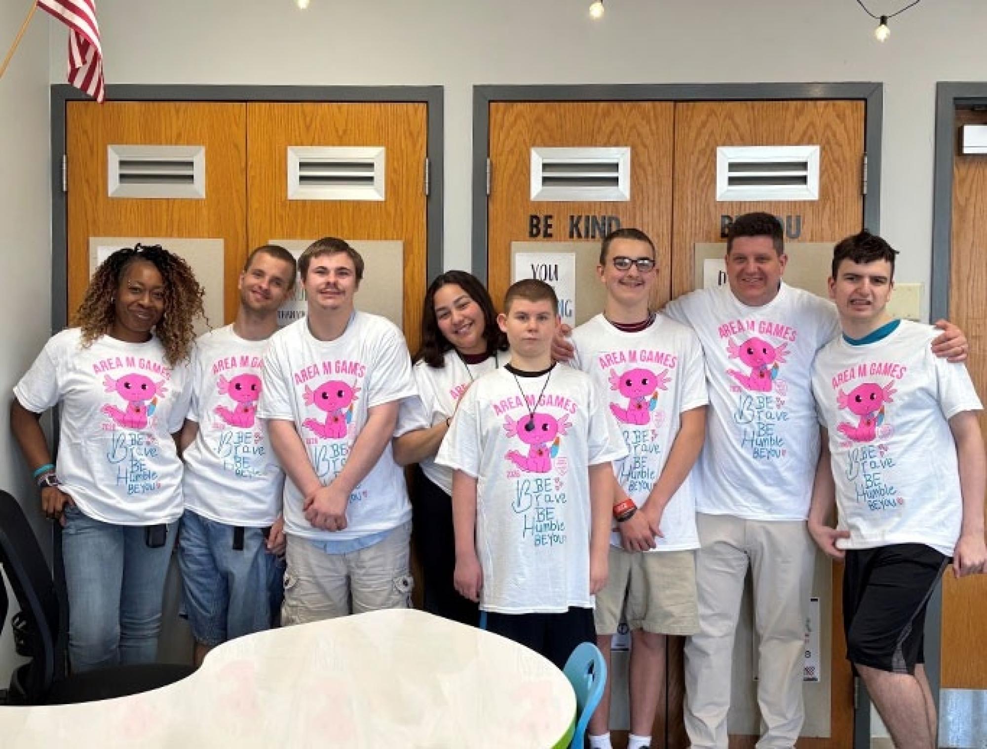 Merakey Student Wins Special Olympics T-shirt Contest