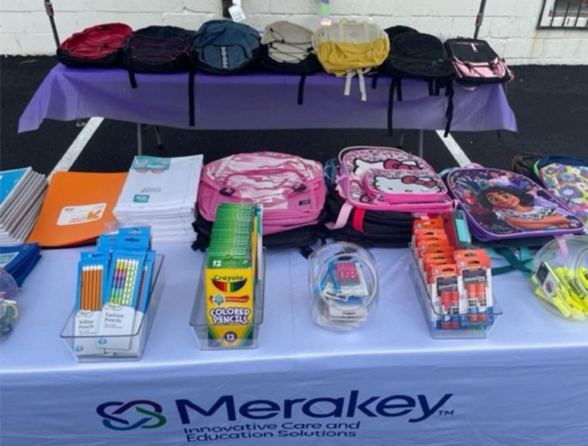 Merakey Delaware County’s “Book Bag Give Back” Event