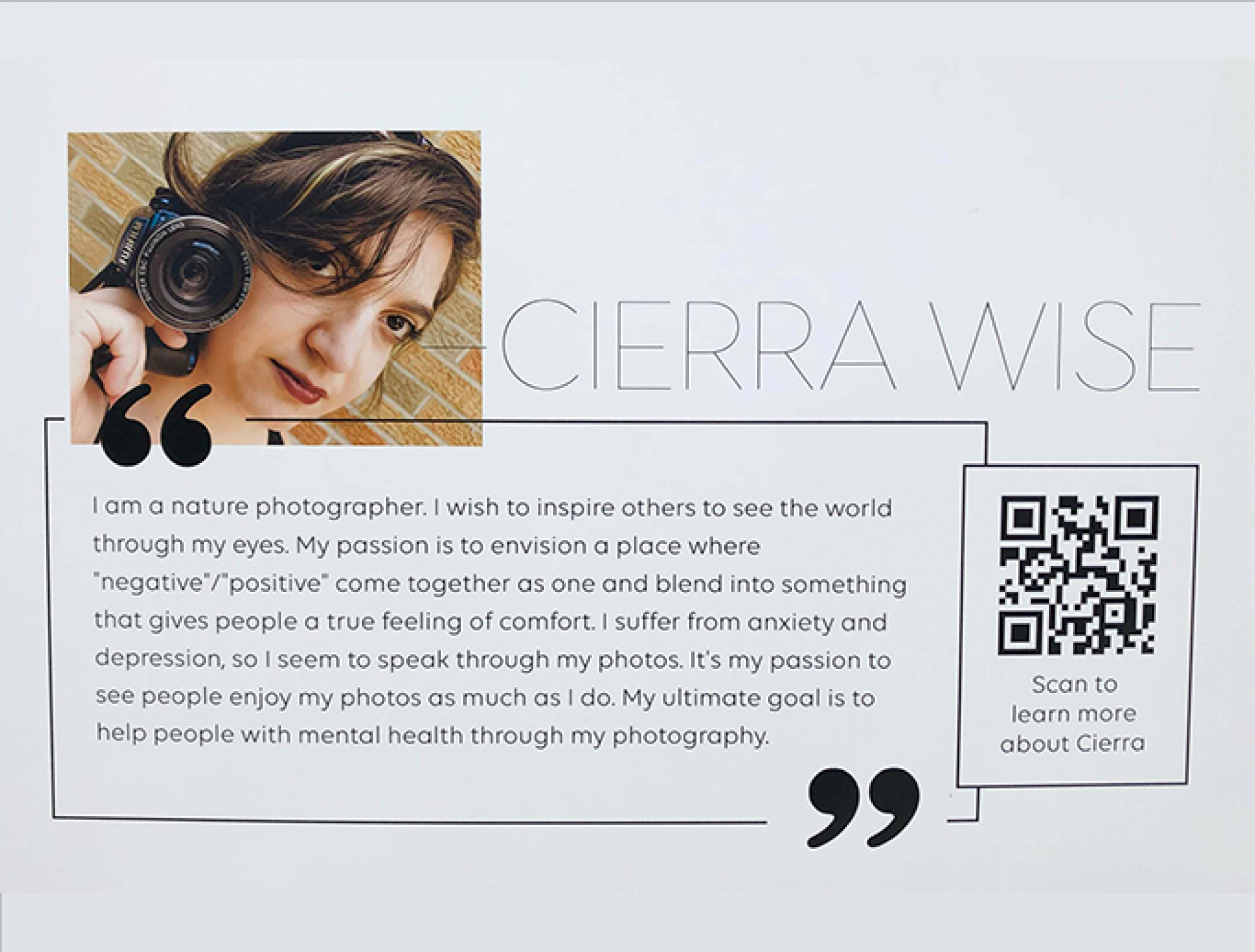 Cierra is Living Her Dream and Sharing Her Talent