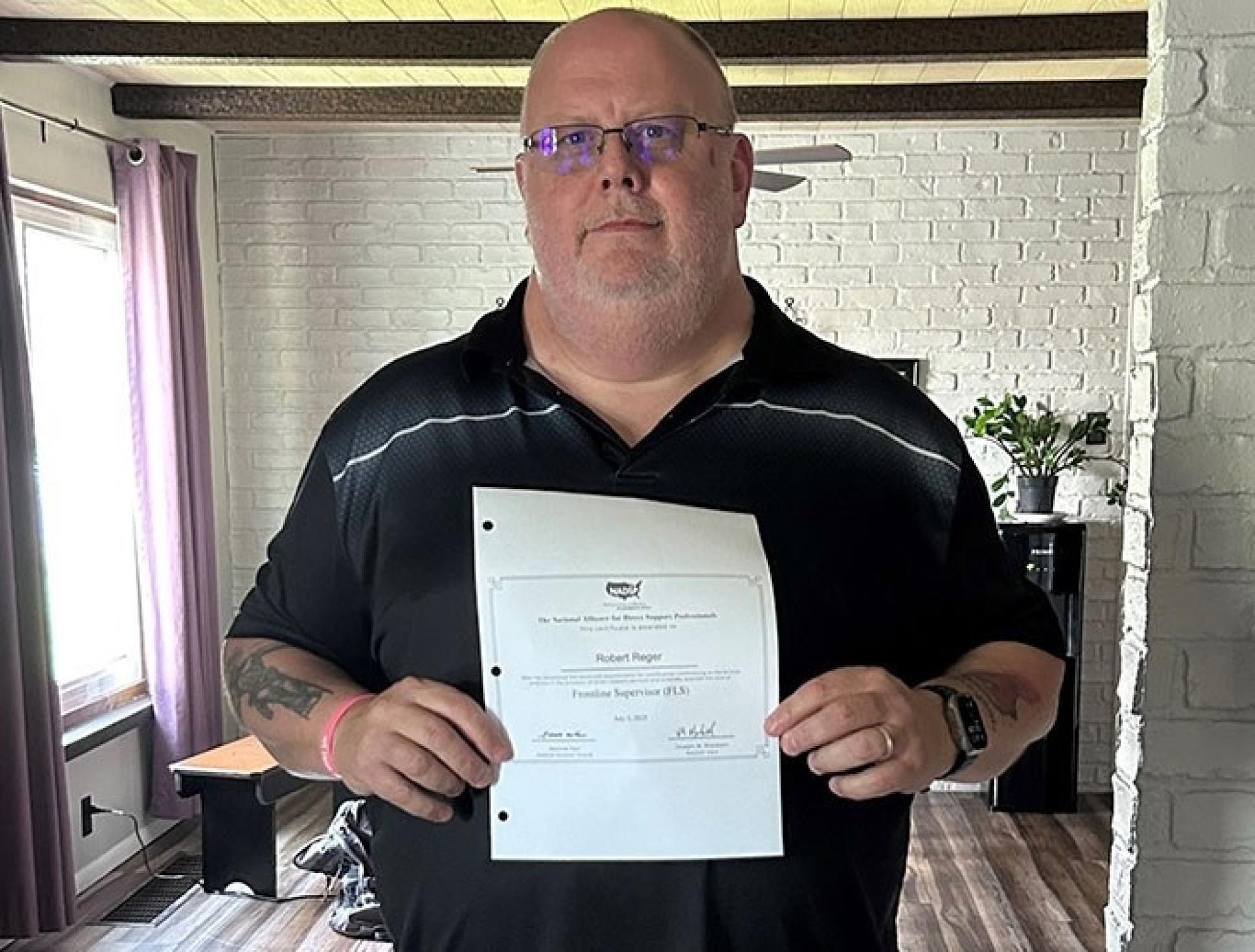 Spotlight on NADSP Certification – Congrats to Program Manager, Robert Reger!