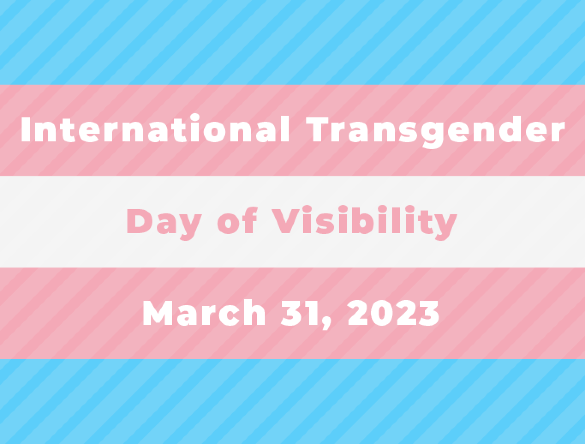 International Transgender Day of Visibility