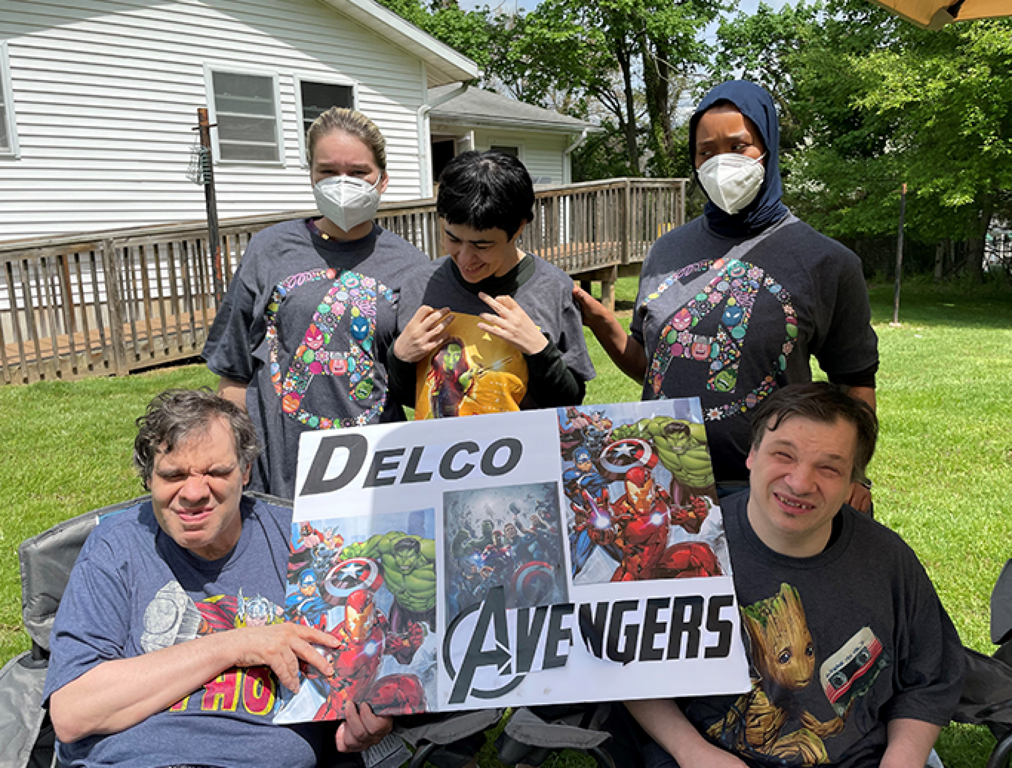 Merakey Delaware County, PA Did the Merakey Virtual 5K Their Way!