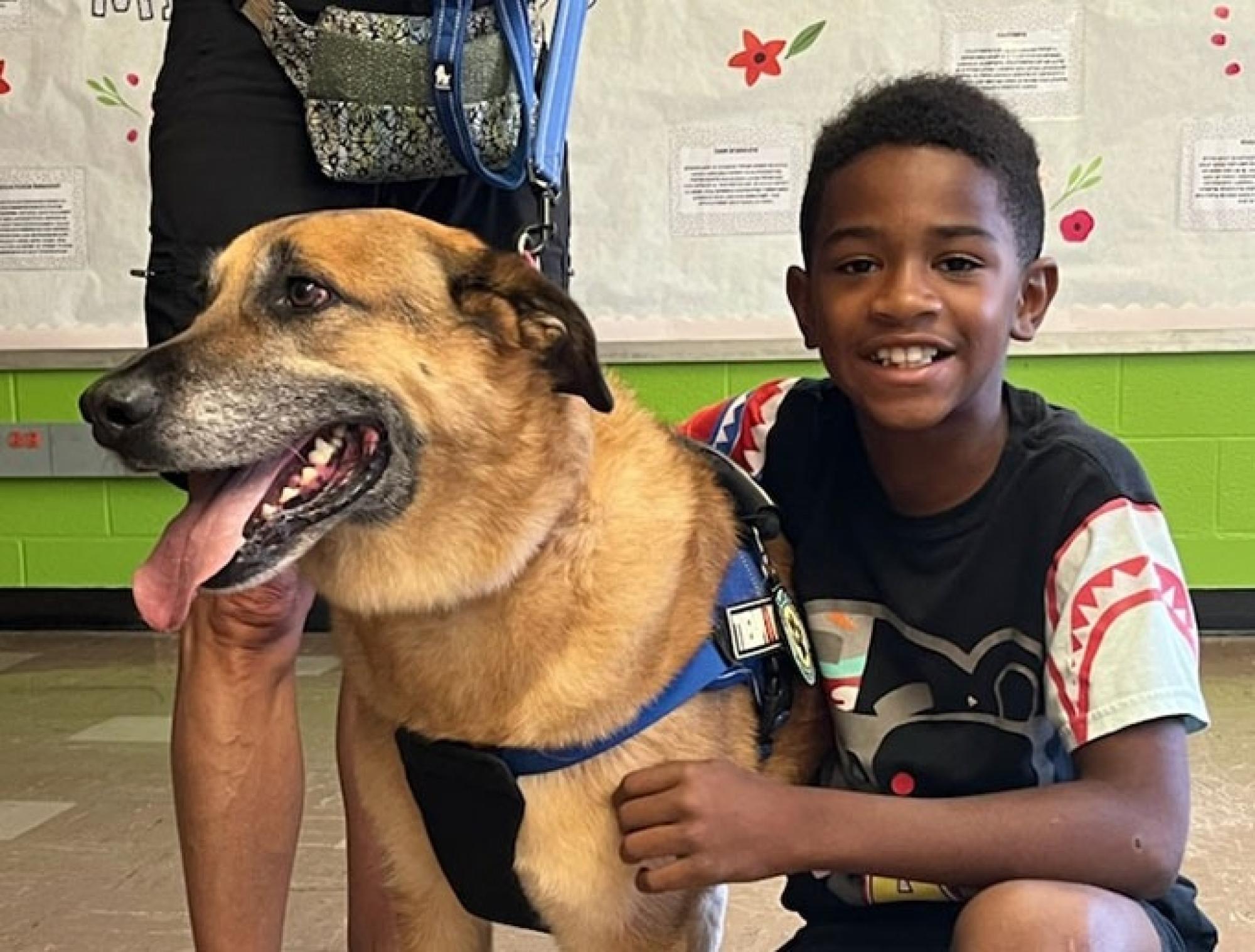 A Paws-itively Wonderful Therapy Visit