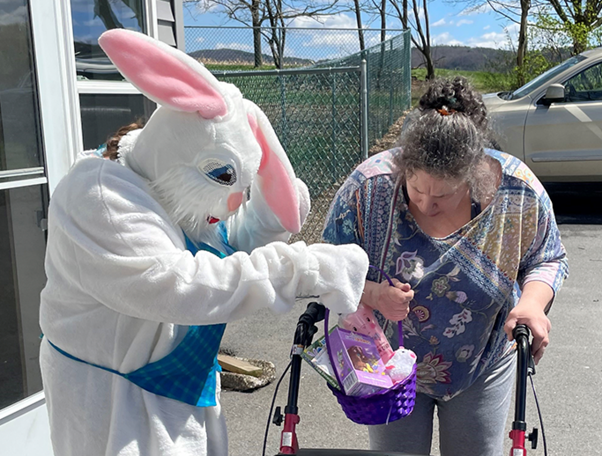 The Easter Bunny Visits Sunbury, PA