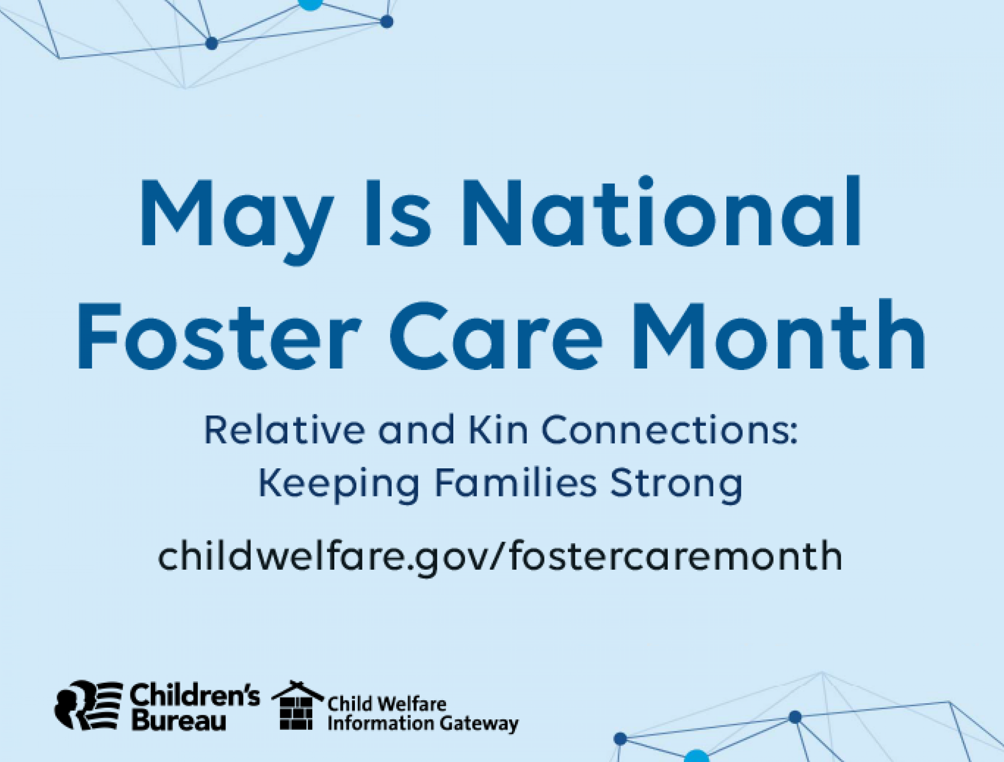 May is National Foster Care Month