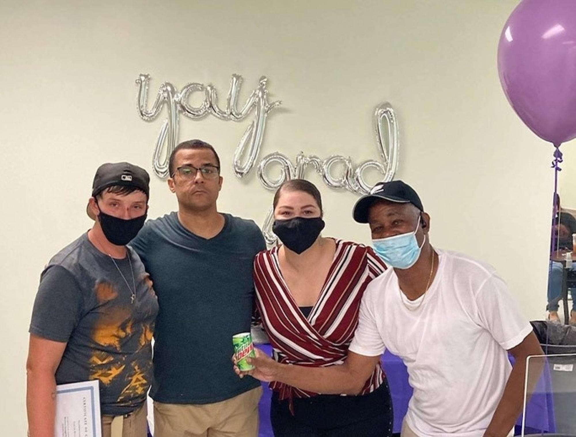 Congratulations, Graduates of Recovery Through Work Program