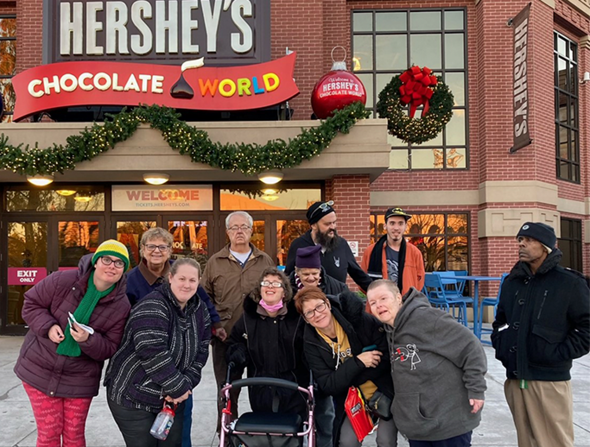 Trip to Hershey Park for the Holidays