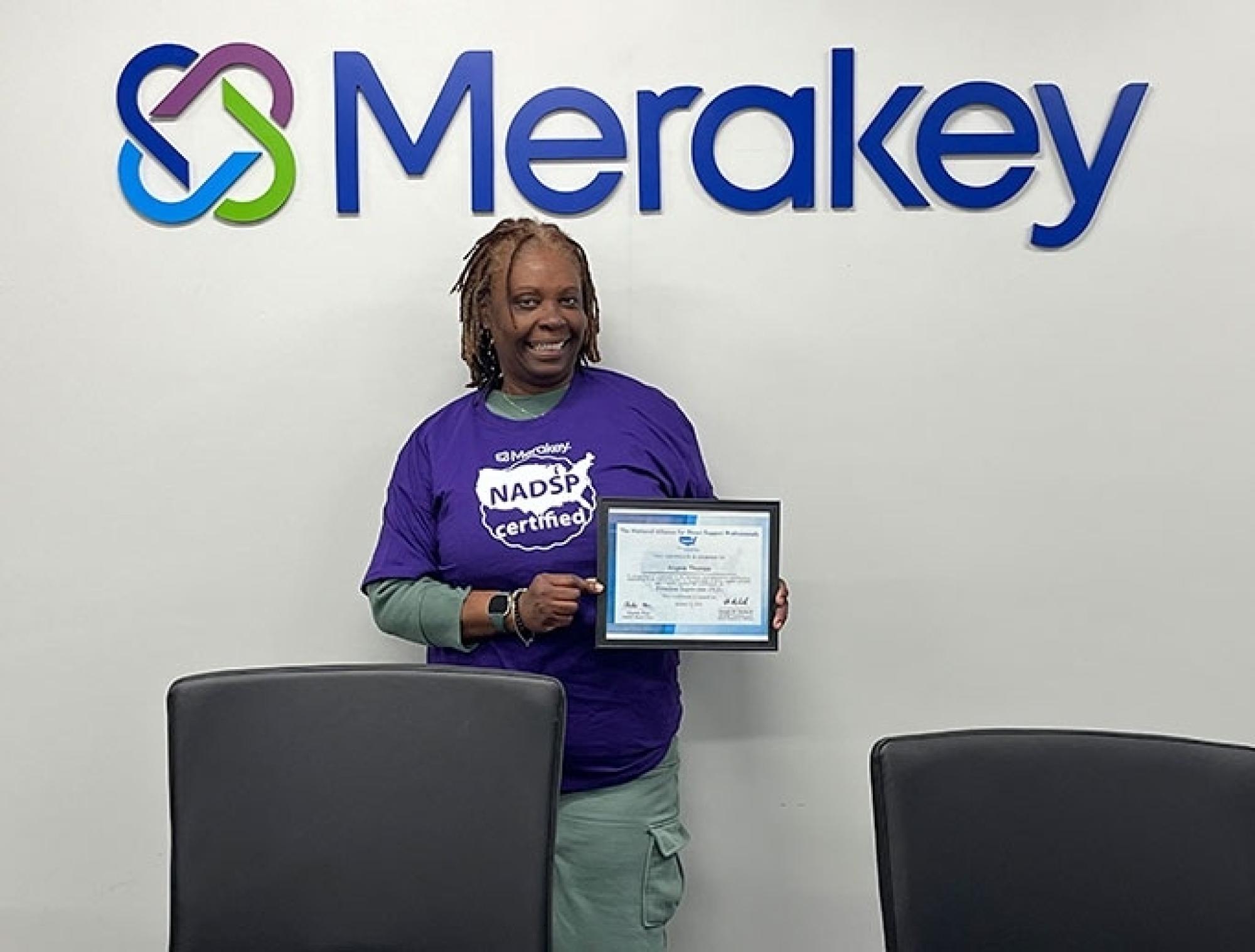 Celebrating Merakey Colleagues – Over 100 NADSP Certifications!