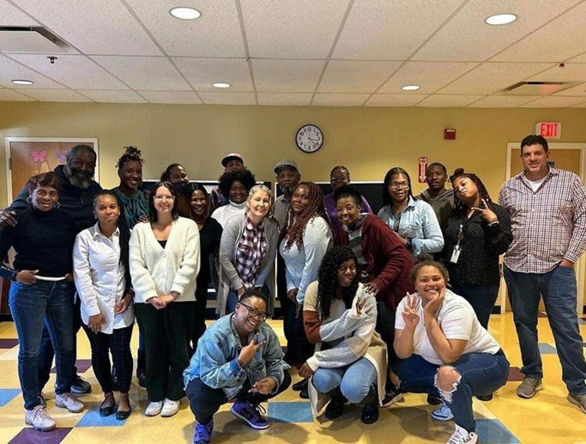 Celebrating Coworkers with a Community Potluck