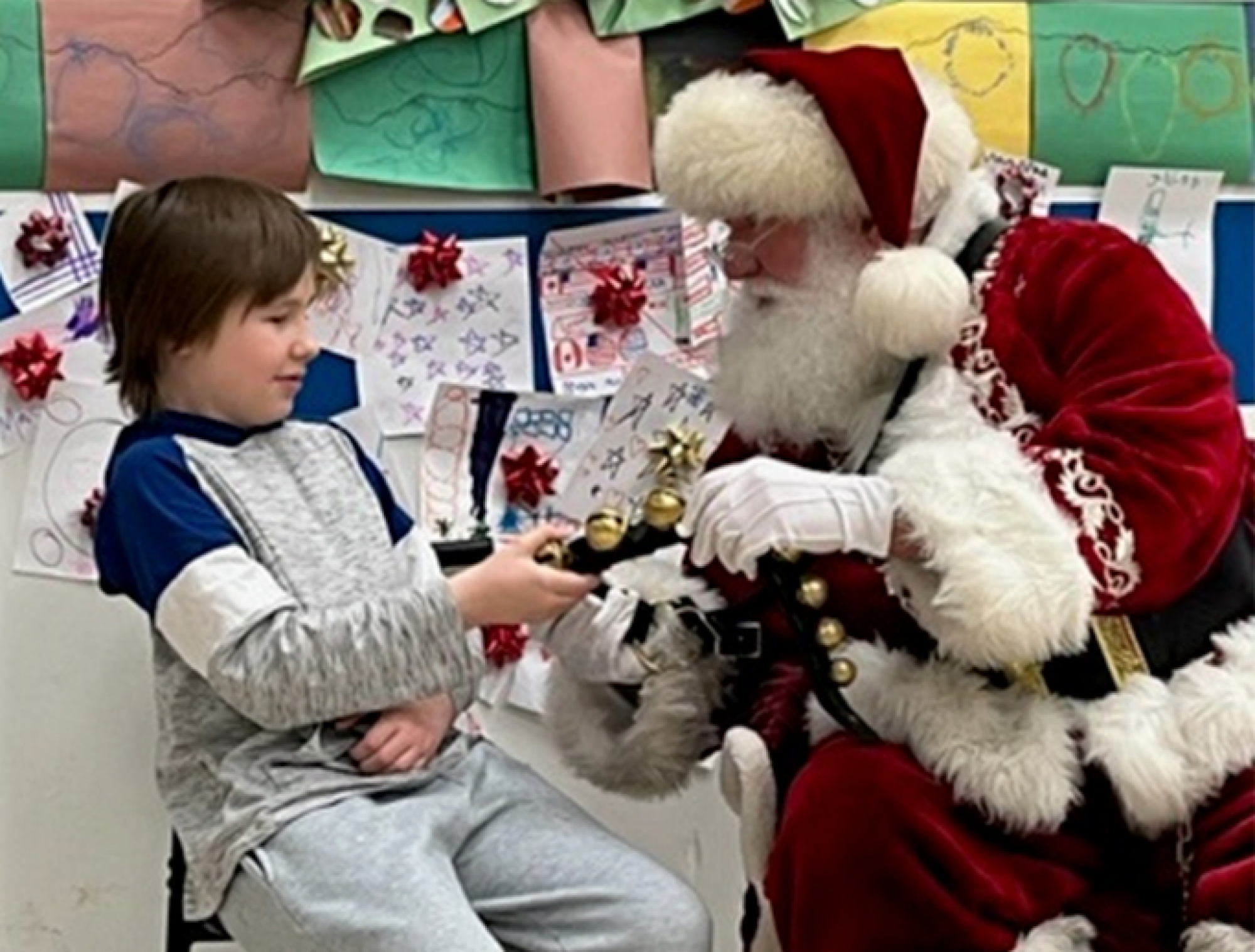 Celebrating the Holidays with Santa