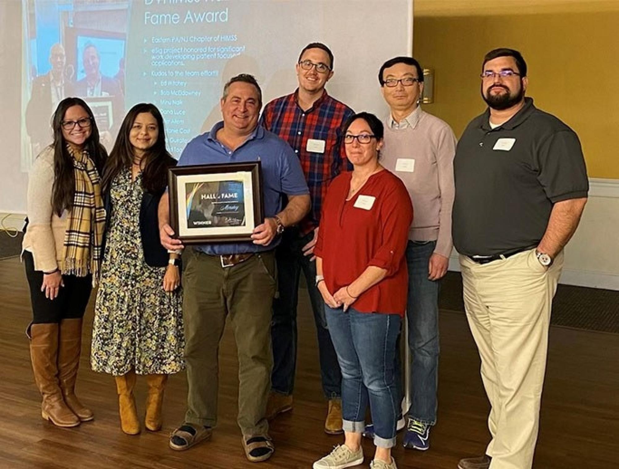 Merakey IT Wins the 2022 DVHIMSS Hall of Fame Award