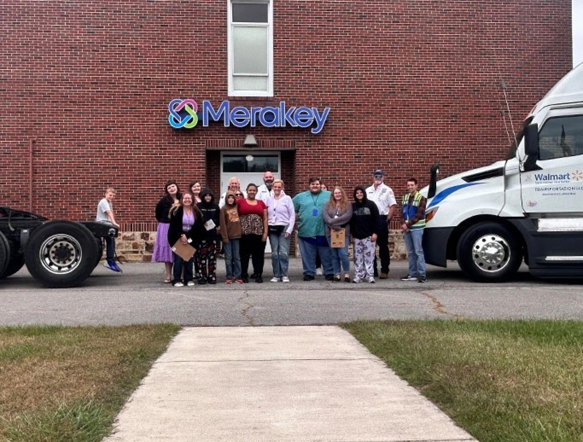 Walmart Team Members Visit Merakey