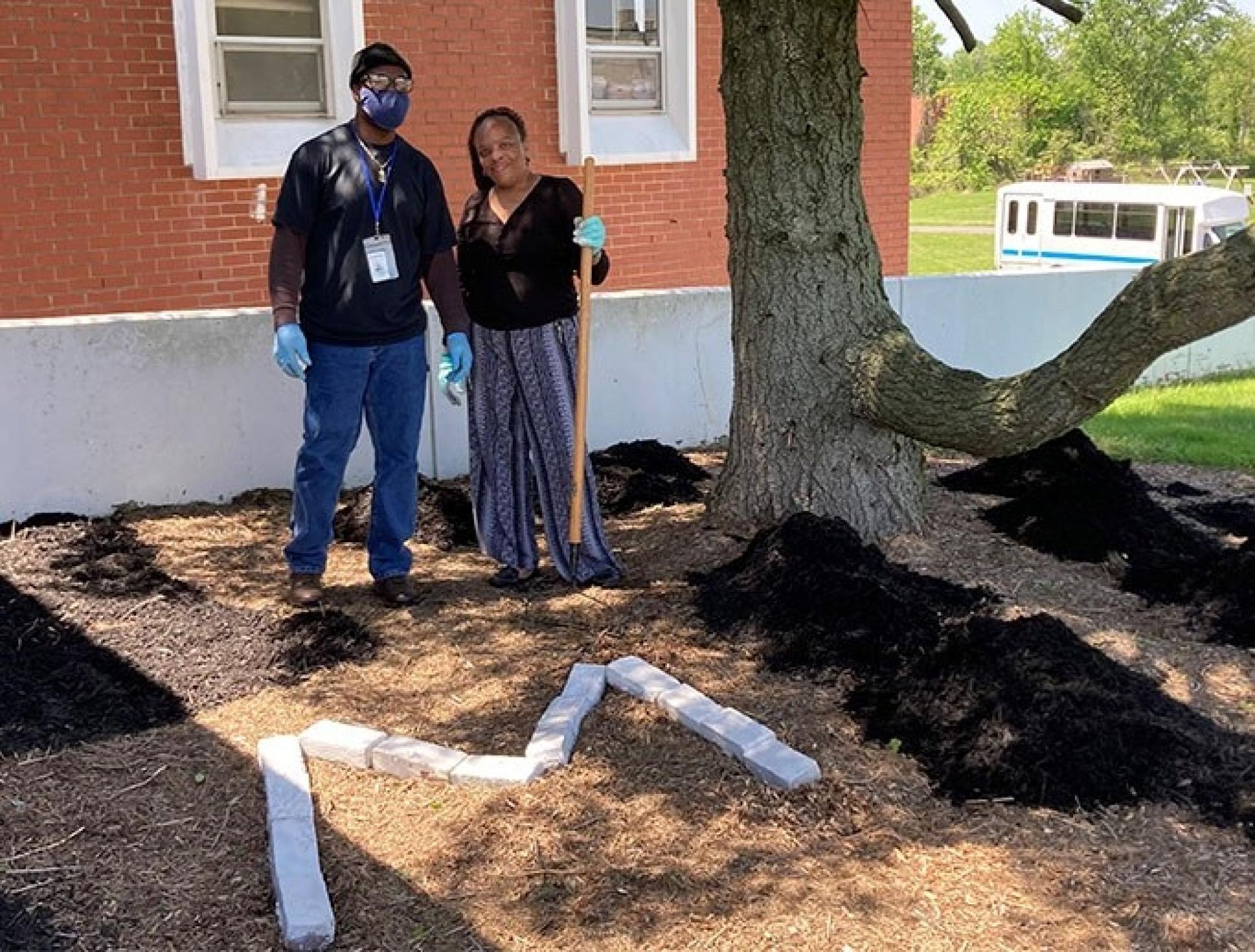 Merakey Woodhaven Holds Beautification Event