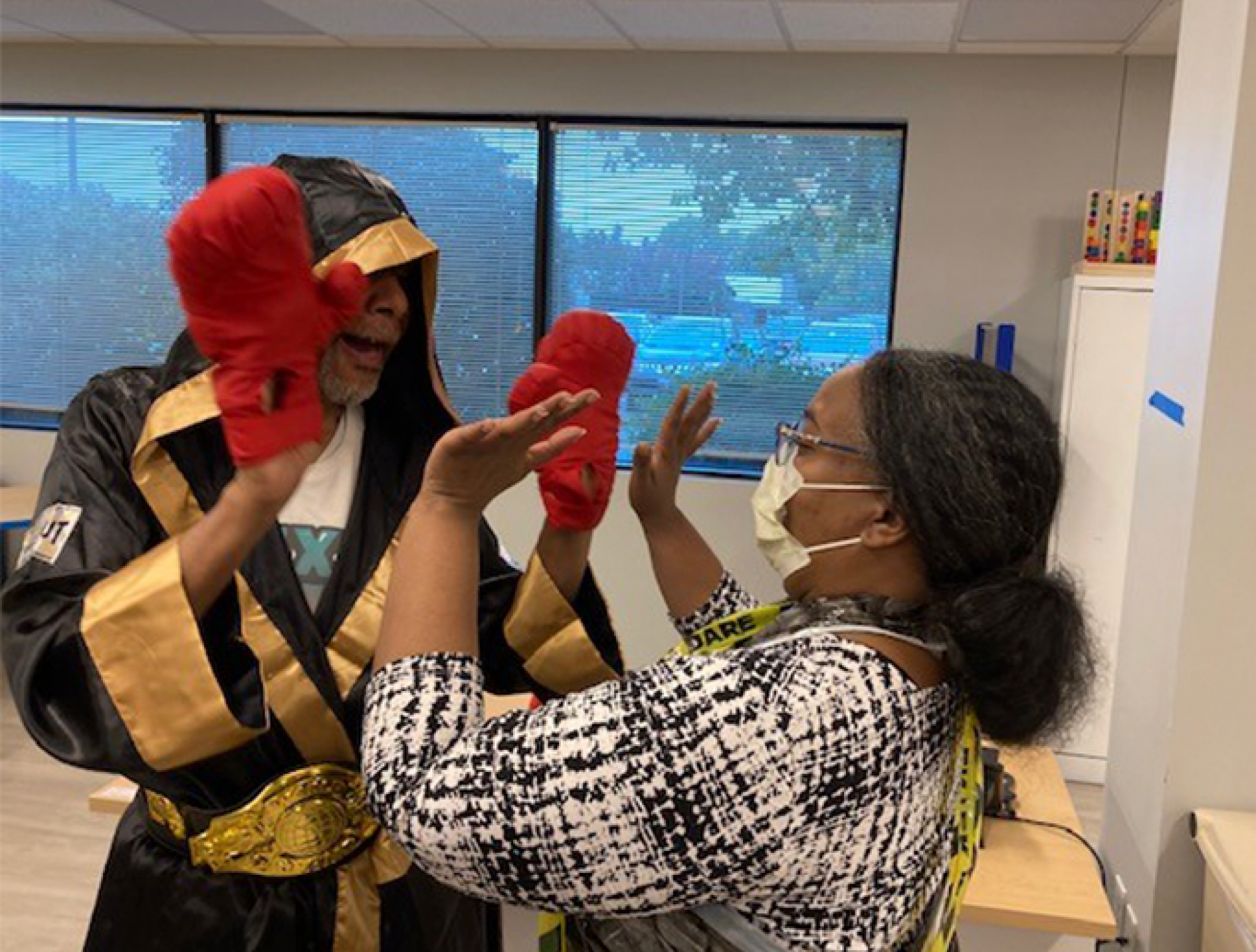 Merakey Woodhaven Hosts a Halloween Party