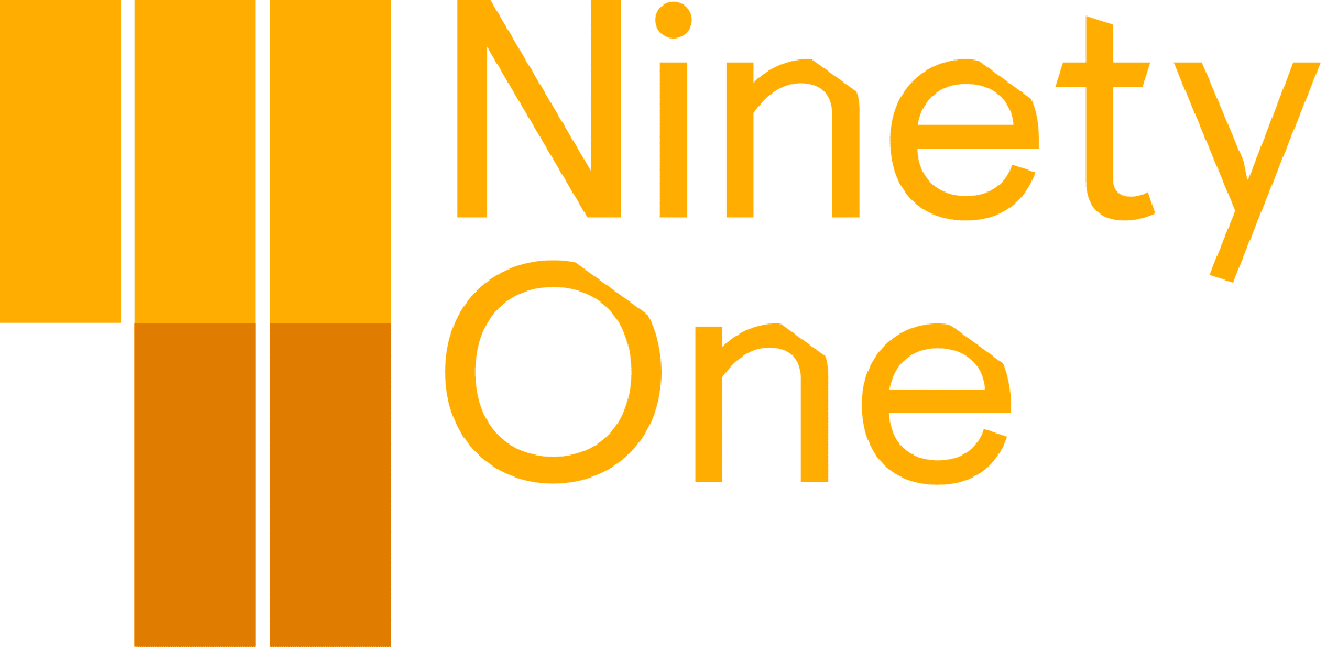 Logo Ninety One 91