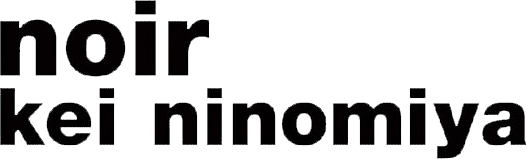 Logo Noir Kei Ninomiya