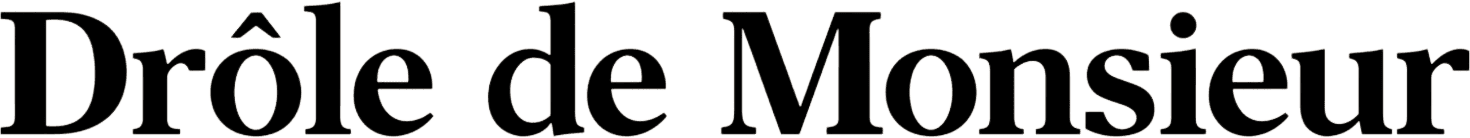 Logo Drôle De Monsieur