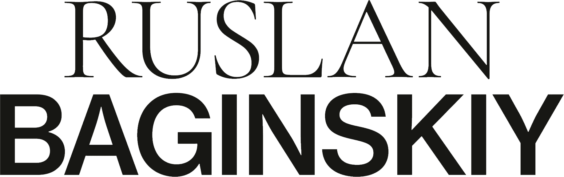 Logo Ruslan Baginskiy