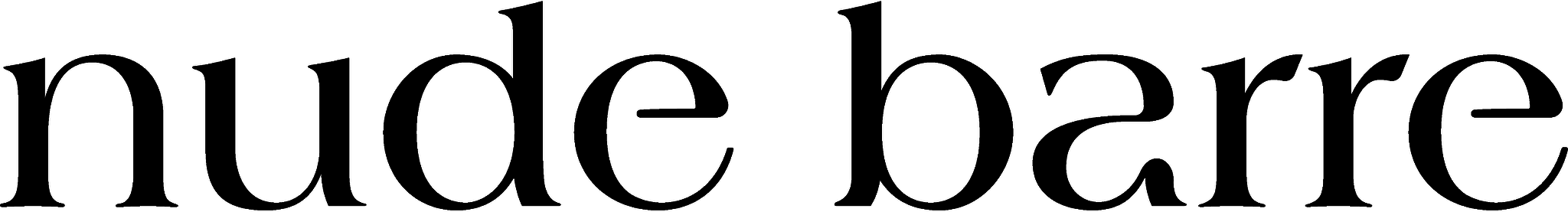 Logo Nude Barre