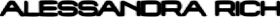 Logo Alessandra Rich