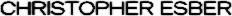 Logo Christopher Esber
