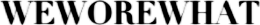 Logo We Wore What