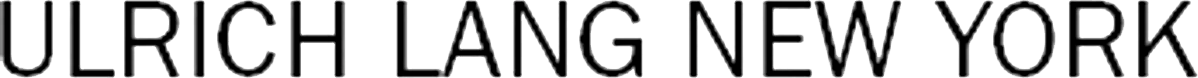 Logo Ulrich Lang New York