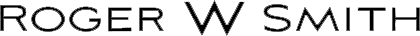 Logo Roger W. Smith
