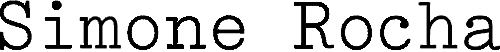 Logo Simone Rocha