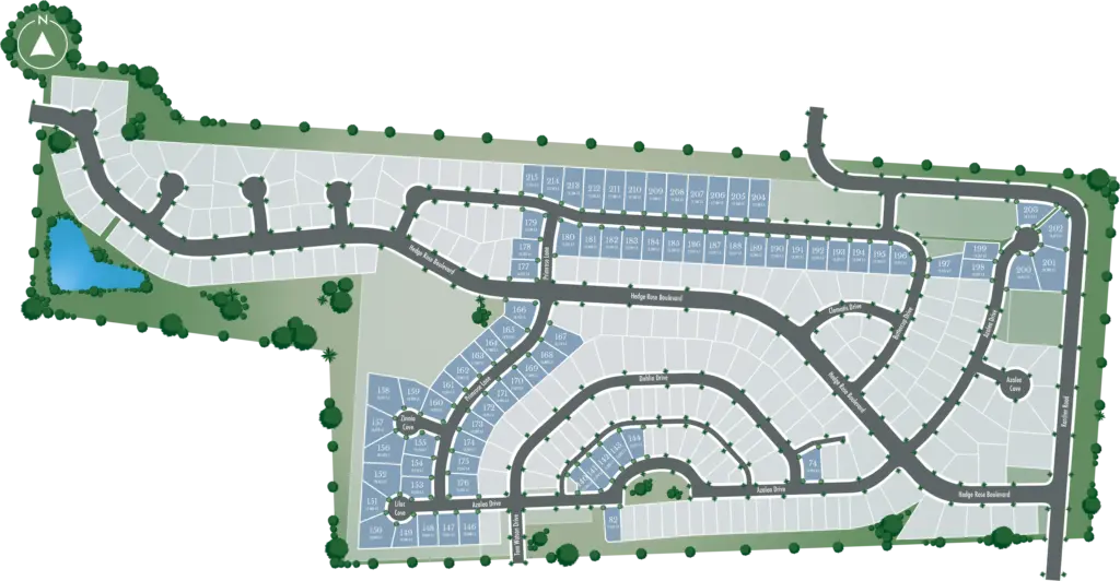 Hedge Rose Plat Map