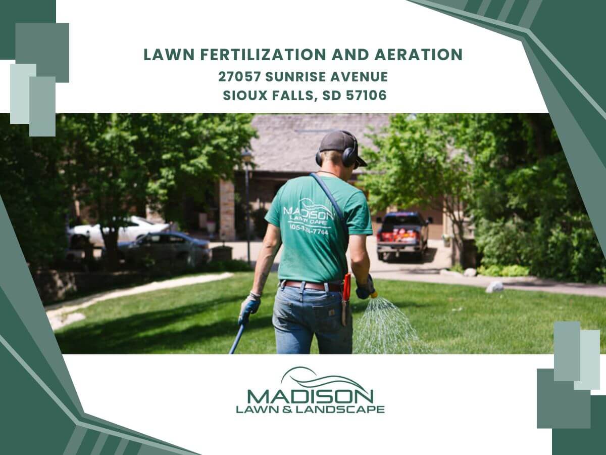 lawn fertilization and aeration