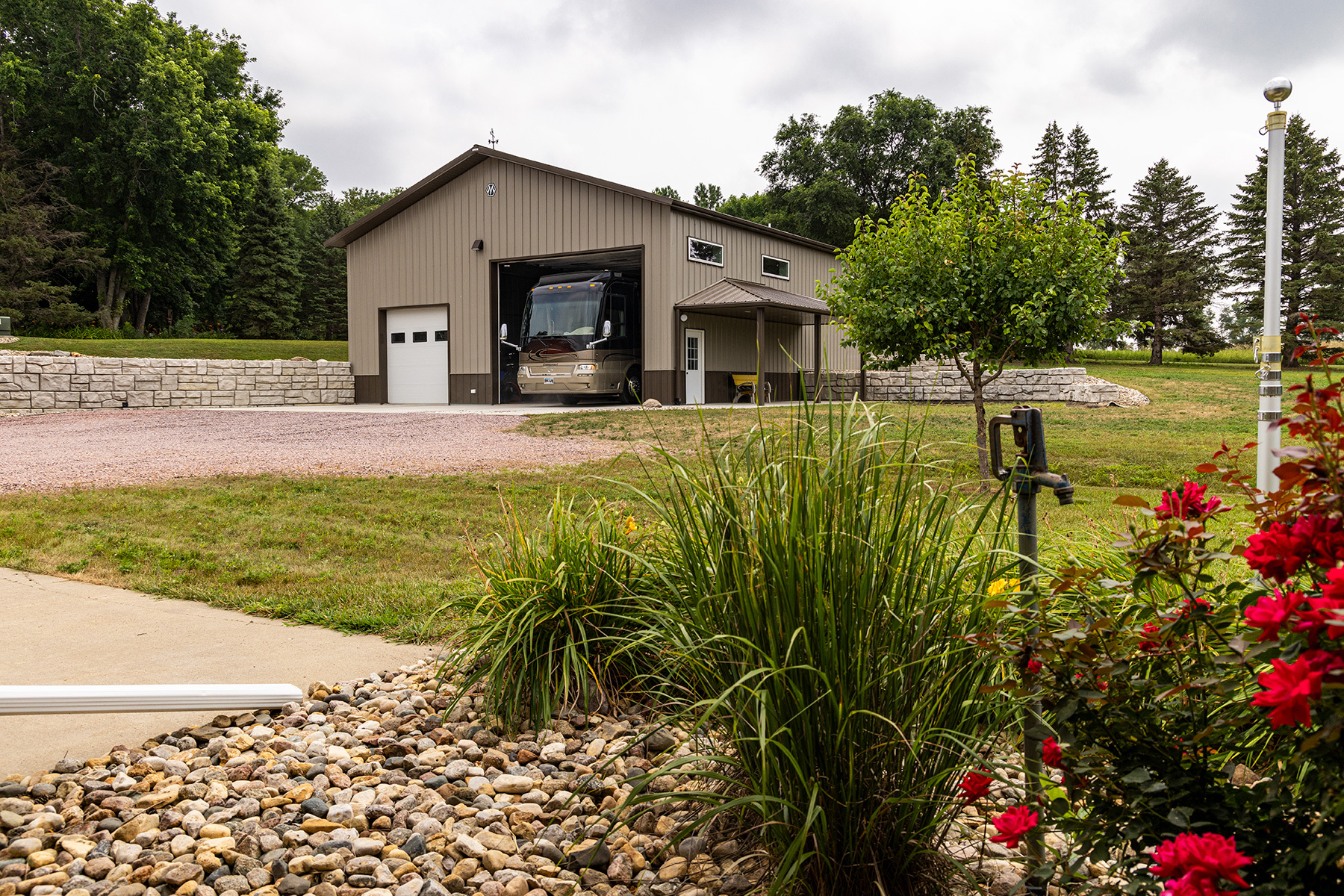 5-Bay RV Garage in Williamsburg, VA (RJB21145) - Superior Buildings, image size:1800x1200