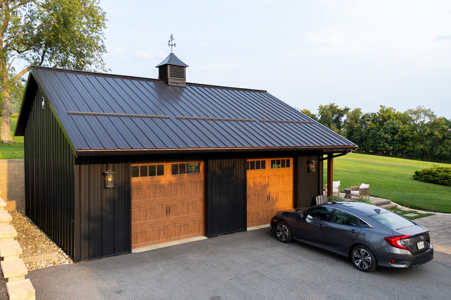 Metal Garage Buildings | Detached Steel Structure Garages, image size:1800x1200