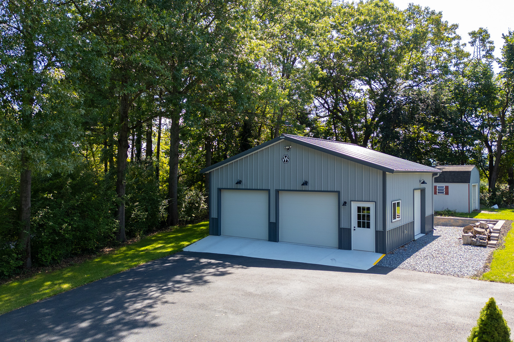 Metal Garage Buildings | Detached Steel Structure Garages, image size:1800x1200