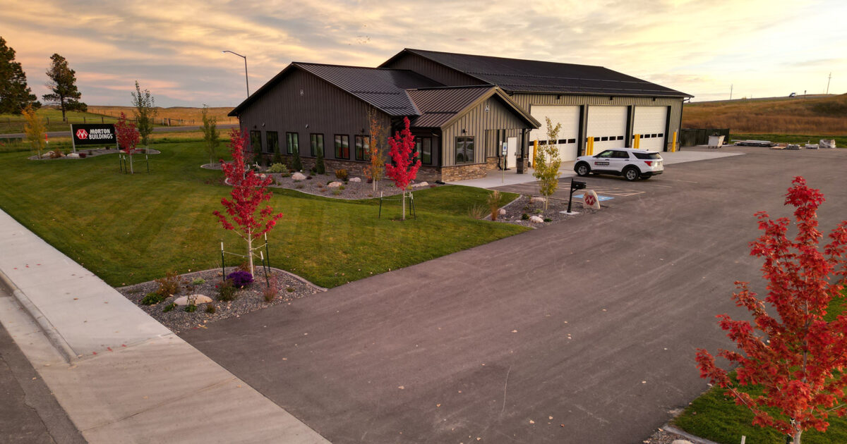 Pole Barn built by Morton Buildings, Inc. in Sheridan, Wyoming