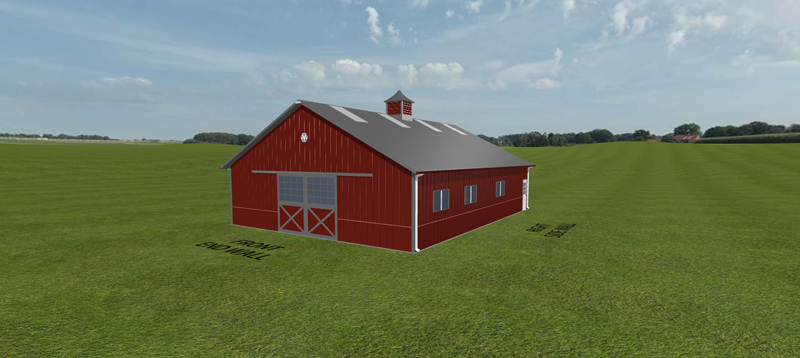 Equine barn