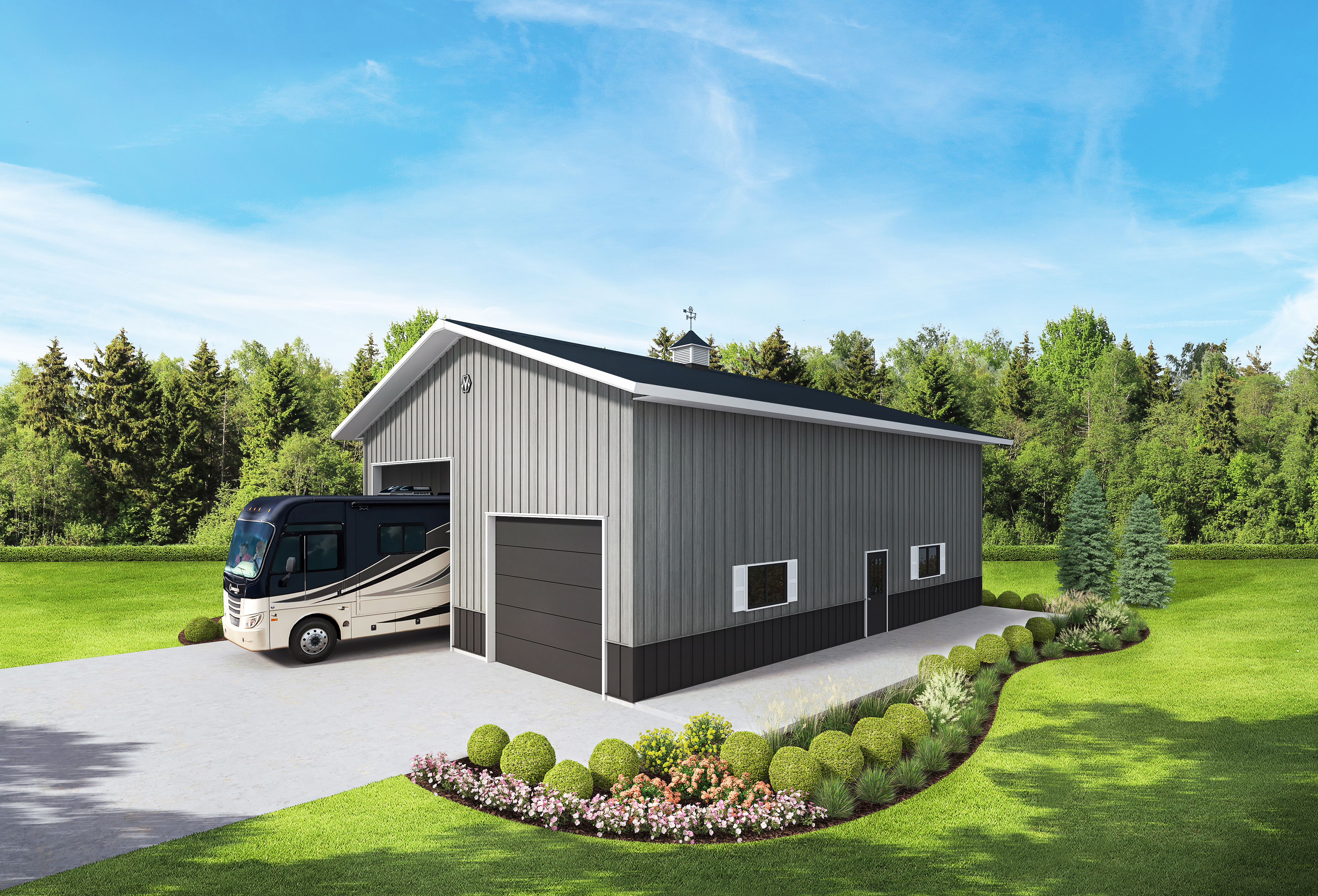 RV Storage Buildings | Metal \u0026 Steel Covered RV Storage, image size:4000x2720