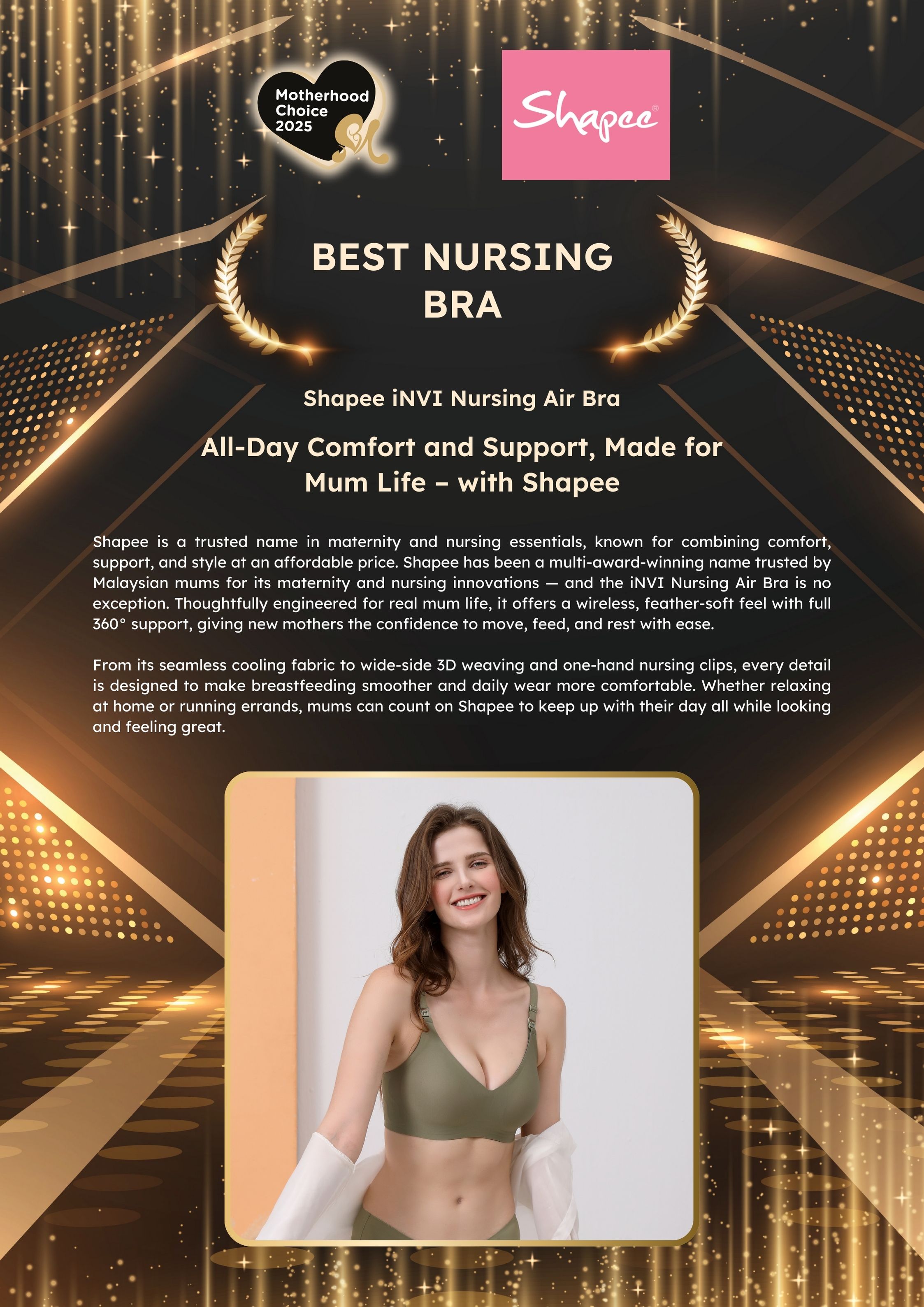 Shapee iNVI Nursing Air Bra