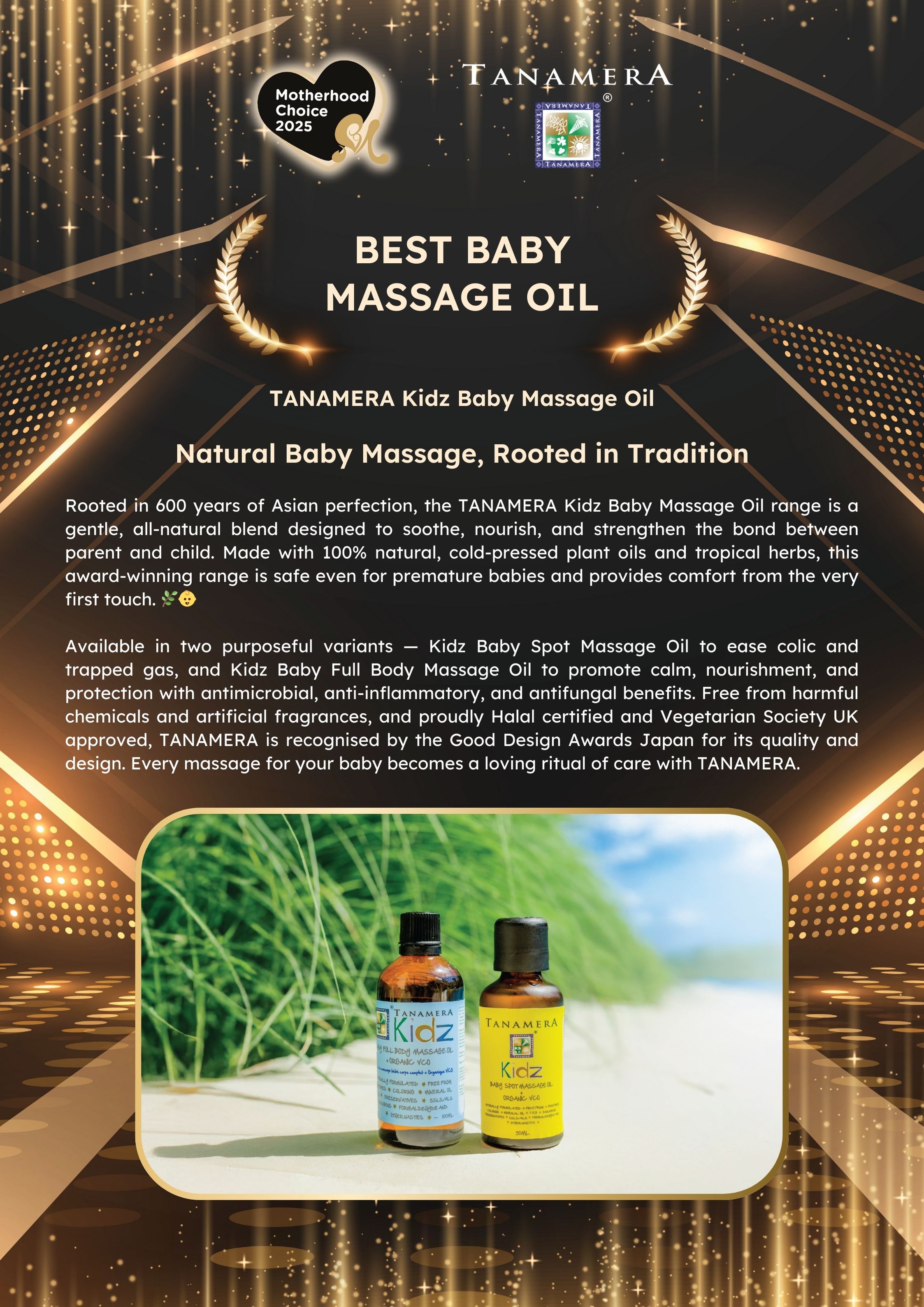 Tanamera Kidz Baby Oil