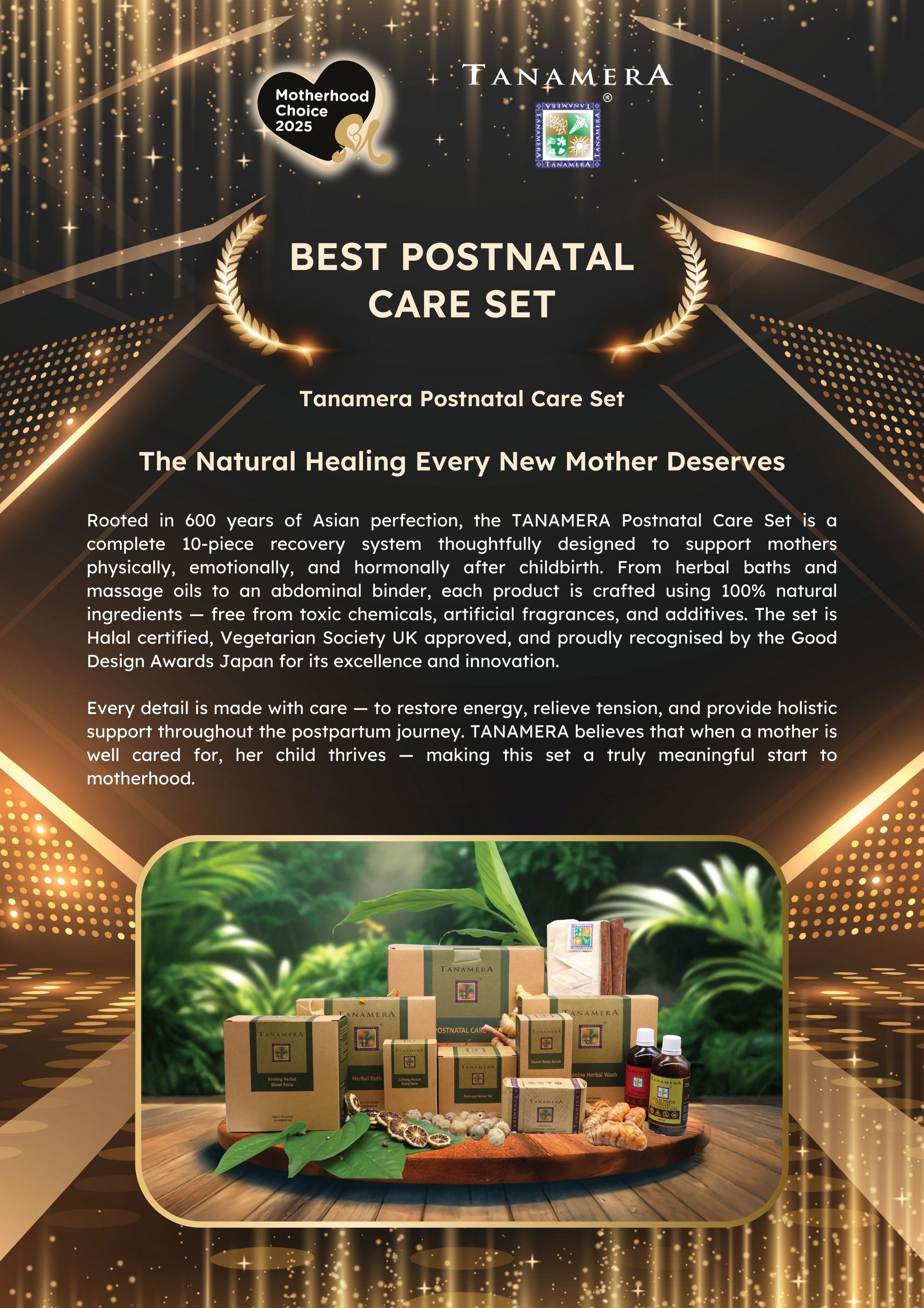 Tanamera Postnatal Care Set