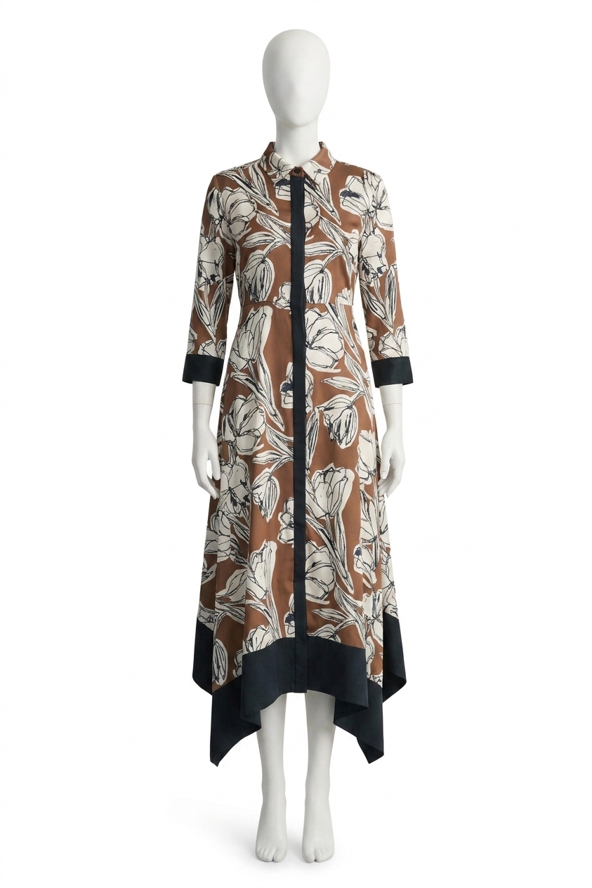 Tanya Taylor Selene Dress Acorn Multi