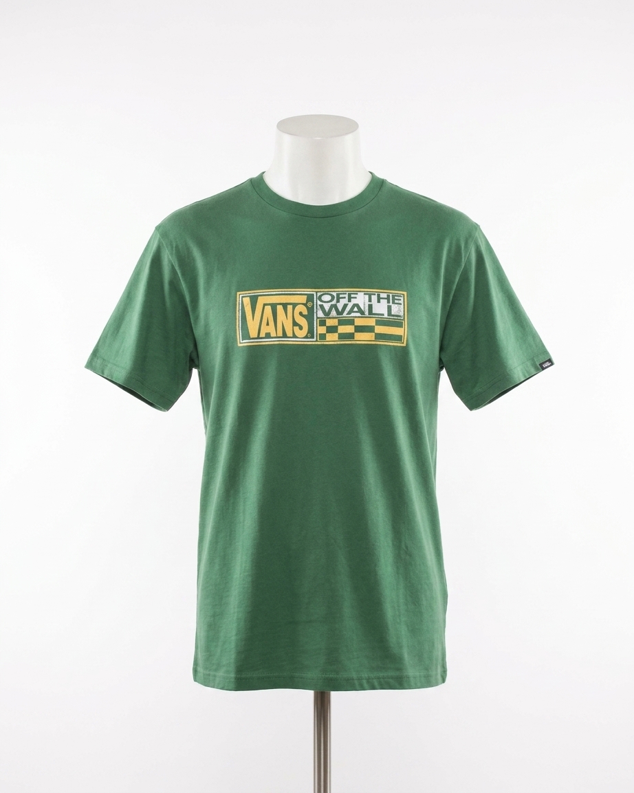 Vans Men’s Hi Stretch Short Sleeve Top Br1-Fairway Green